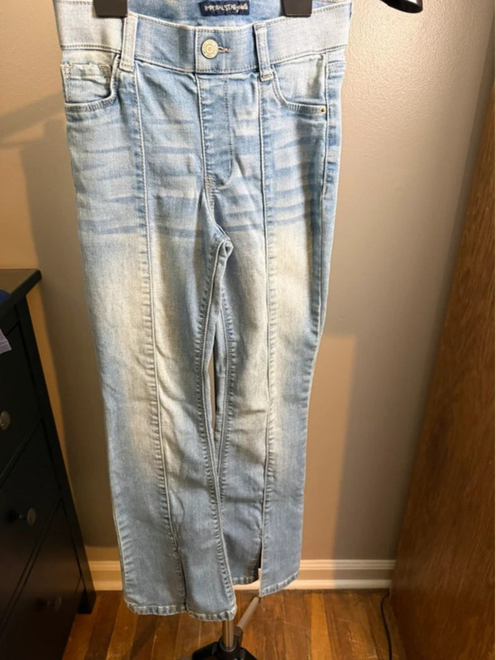 Imperial Star Girls Size 10 Light Wash Flare Jeans